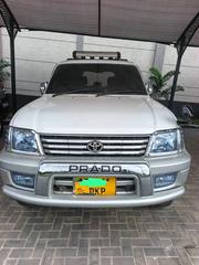 Toyota Land Cruiser Prado 2003 White for sale