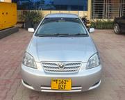 Toyota Allex 2003 Silver for sale