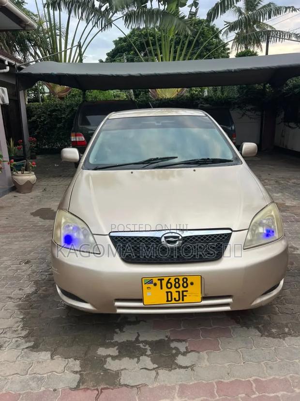 Toyota Allex 2001 Gold