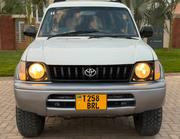 Toyota Land Cruiser Prado 1998 White for sale