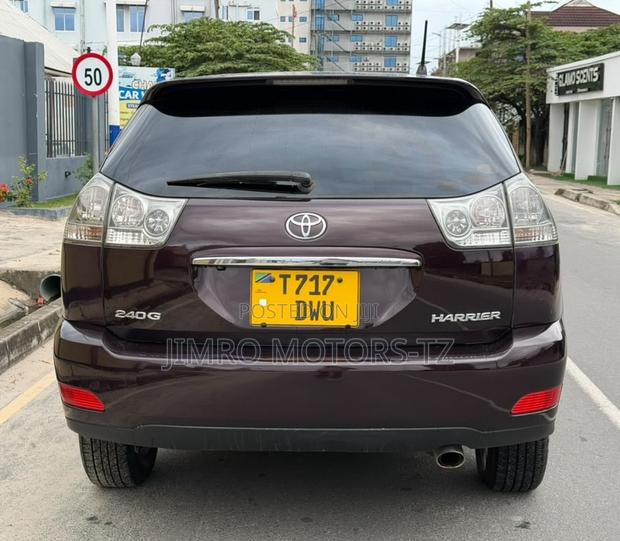Toyota Harrier 2007 Maroon