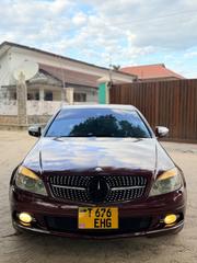 Mercedes-Benz C-Class 2008 Burgundy for sale