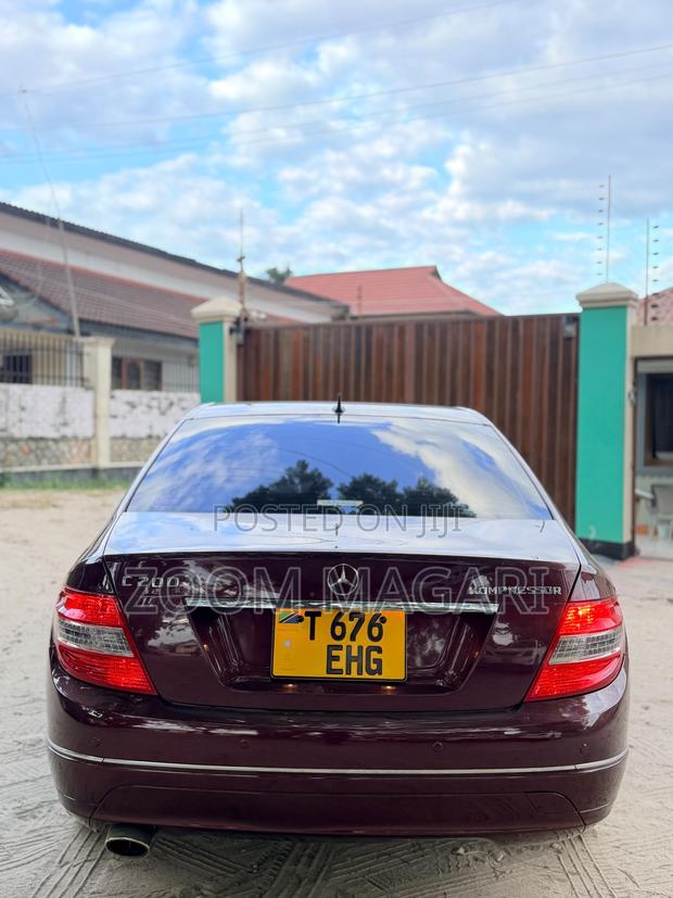 Mercedes-Benz C-Class 2008 Burgundy