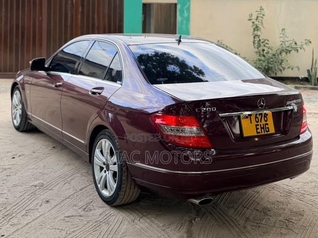 Mercedes-Benz C-Class 2008 Burgundy