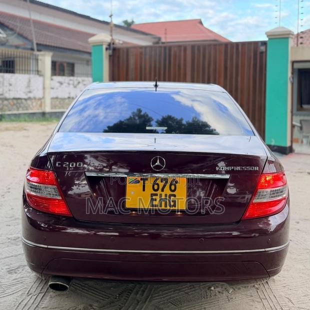 Mercedes-Benz C-Class 2008 Burgundy
