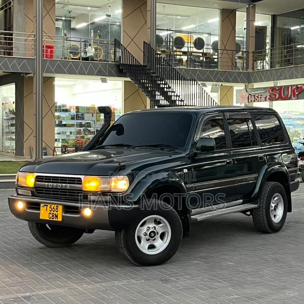 Toyota Land Cruiser Prado 1996 Green