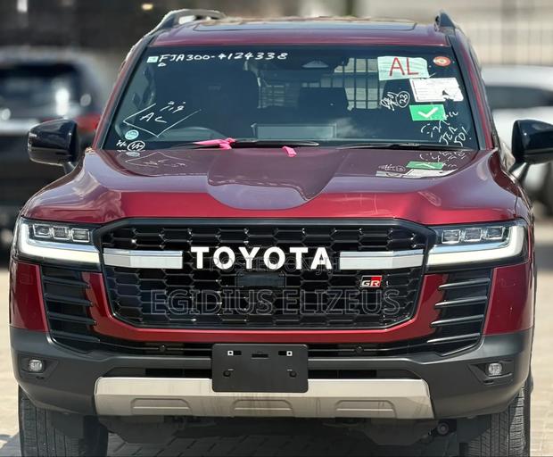 New Toyota Land Cruiser 2025 Maroon