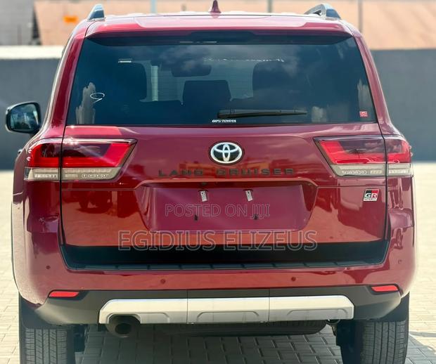 New Toyota Land Cruiser 2025 Maroon