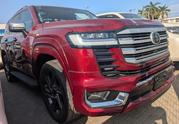 Toyota Land Cruiser 2023 Maroon for sale