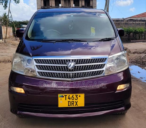 Toyota Alphard 2005 Maroon