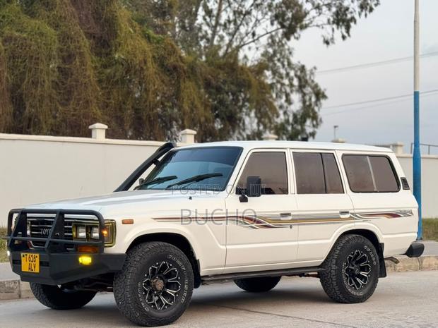 Toyota Land Cruiser 1989 White