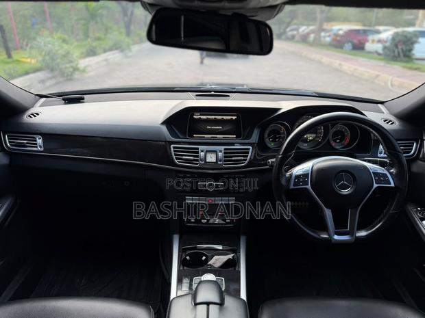 Mercedes-Benz E550 2015 Black