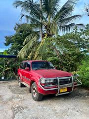 Toyota Land Cruiser 1995 Red for sale