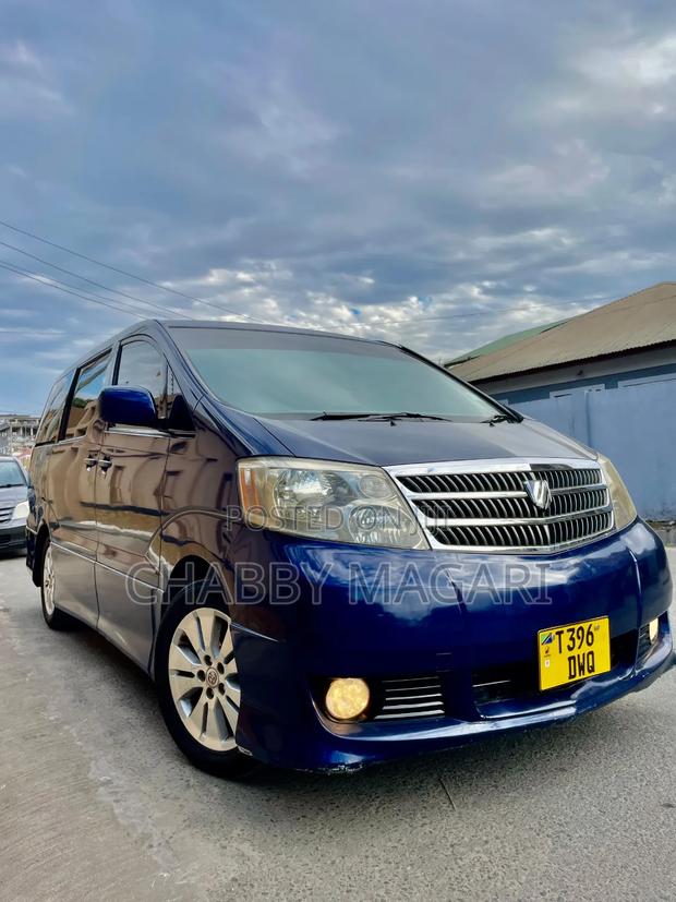 Toyota Alphard 2004 Blue