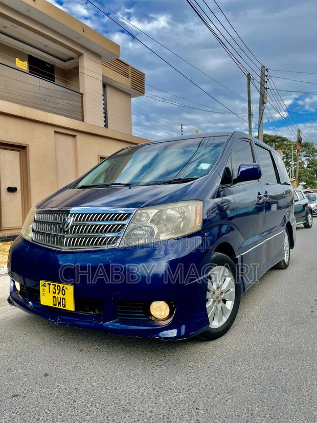 Toyota Alphard 2004 Blue