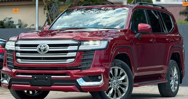New Toyota Land Cruiser 2024 Red