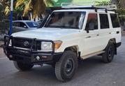Toyota Land Cruiser 2018 White for sale