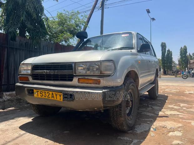 Toyota Land Cruiser 1998 Silver