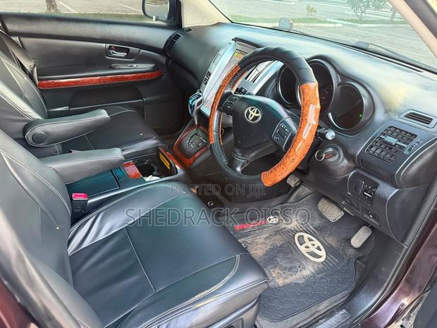 Toyota Harrier 2007 Maroon