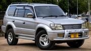 Toyota Land Cruiser Prado 2000 Silver for sale