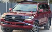 Toyota Land Cruiser 2017 Maroon for sale