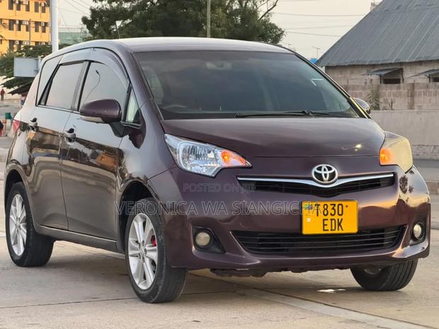 Toyota Ractis 2010 Maroon