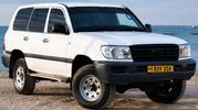 Toyota Land Cruiser 100 GX 4.2 D 2005 White for sale