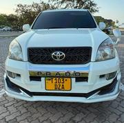 Toyota Land Cruiser Prado 2008 White for sale