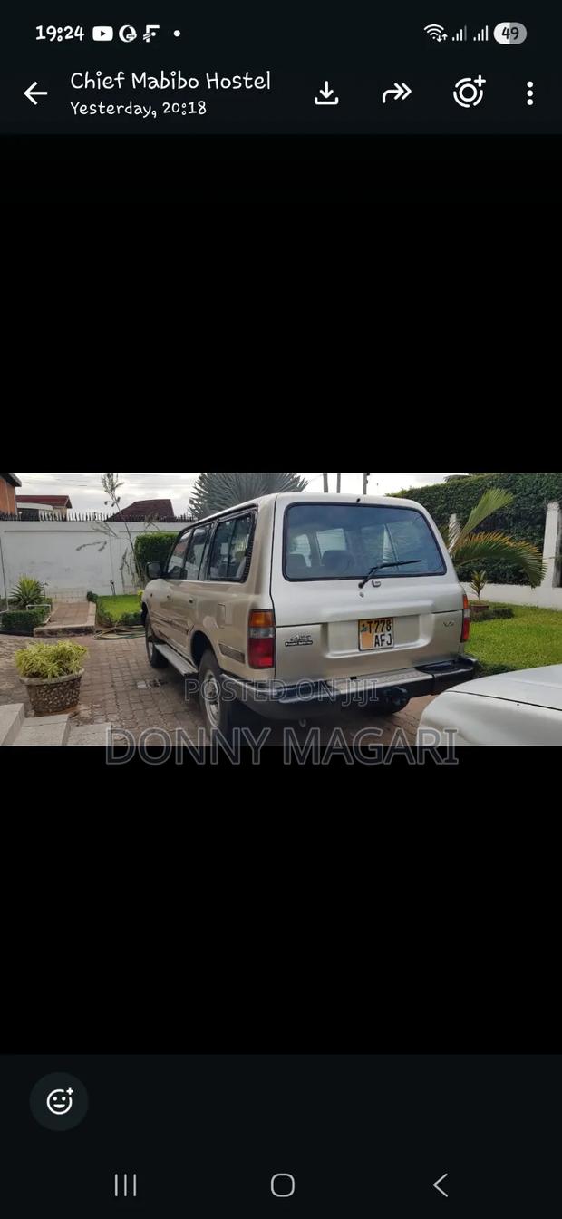 Toyota Land Cruiser 2007 Silver